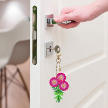 Cargar imagen en el visor de la galería, Llavero Diamond Painting 5D Ramo de Flores 5 Piezas