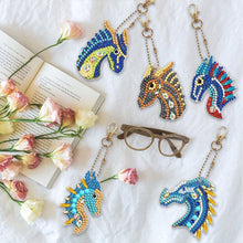 Cargar imagen en el visor de la galería, Llavero Diamond Painting 5D Dragón 5 Piezas
