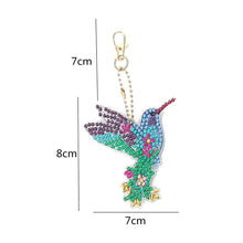 Cargar imagen en el visor de la galería, Llavero Diamond Painting 5D Colibríes 4 Piezas