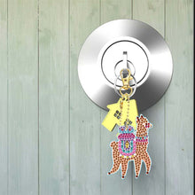 Cargar imagen en el visor de la galería, Llavero Diamond Painting 5D Llamas 5 Piezas