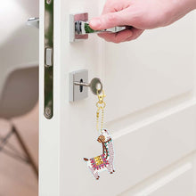 Cargar imagen en el visor de la galería, Llavero Diamond Painting 5D Llamas 5 Piezas