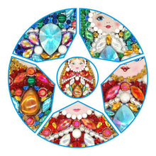 Cargar imagen en el visor de la galería, Llavero Diamond Painting 5D de Muñeca Rusa