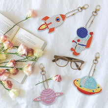 Cargar imagen en el visor de la galería, Llavero Diamond Painting 5D Universo