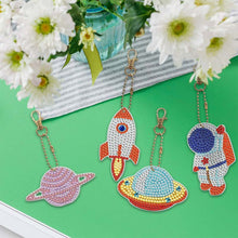 Cargar imagen en el visor de la galería, Llavero Diamond Painting 5D Universo