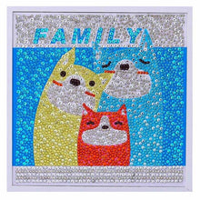 Cargar imagen en el visor de la galería, Kit Diamond Painting 5D para Niños con Marco de Fotos