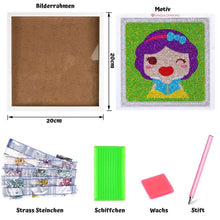 Cargar imagen en el visor de la galería, Diamond Painting Princesa con Marco de Foto