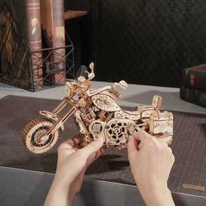 Puzzle 3D Moto de tipo cruiser