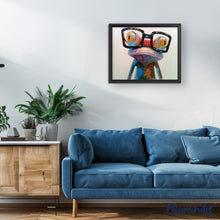 Cargar imagen en el visor de la galería, Pintar Por Números - Rana Con Gafas - Figuredart - Animales Ranas