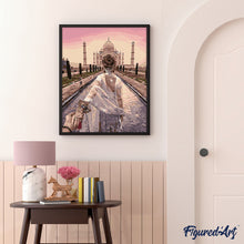 Cargar imagen en el visor de la galería, Pintar Por Números - Dáme La Mano En India - Figuredart - Deseos De Otros Lugares Paisajes Romanticismo