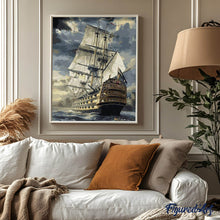 Cargar imagen en el visor de la galería, Pintar Por Números - Viento En Popa - Figuredart - Barcos