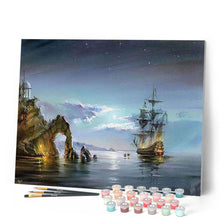 Cargar imagen en el visor de la galería, Pintar Por Números - Maravillas Del Mar - Figuredart - Barcos
