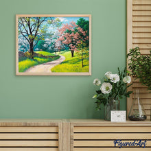 Cargar imagen en el visor de la galería, Pintar Por Números - Paseo Por La Primavera - Figuredart - Paisajes