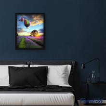 Cargar imagen en el visor de la galería, Pintar Por Números - Globos Y Lavanda - Figuredart - Paisajes