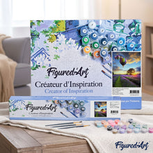 Cargar imagen en el visor de la galería, Pintar Por Números - Globos Y Lavanda - Figuredart - Paisajes