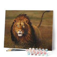 Cargar imagen en el visor de la galería, Pintar Por Números - Fortaleza Del Lobo - Figuredart - Animales Lobos
