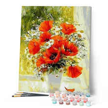 Cargar imagen en el visor de la galería, Pintar Por Números - Amapolas - Figuredart - Flores