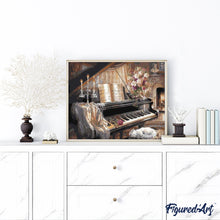 Cargar imagen en el visor de la galería, Pintar Por Números - Piano - Figuredart - Música