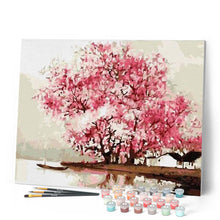 Cargar imagen en el visor de la galería, Pintar Por Números - Pintura De Arbol - Figuredart - Romanticismo Árboles