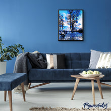 Cargar imagen en el visor de la galería, Pintar Por Números - Reflejo Del Árbol - Figuredart - Paisajes Árboles