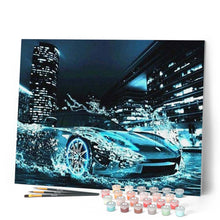 Cargar imagen en el visor de la galería, Pintar Por Números - Ferrari Agua - Figuredart - Motos Y Coches