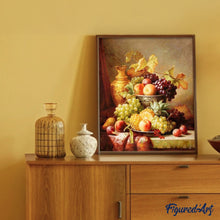 Cargar imagen en el visor de la galería, Pintar Por Números - Todavía La Vida De La Fruta - Figuredart - Flores
