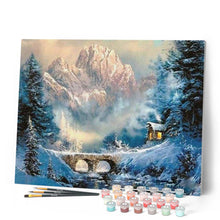 Cargar imagen en el visor de la galería, Pintar Por Números - Valle Nevado En Verano - Figuredart - Paisajes