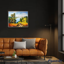 Cargar imagen en el visor de la galería, Pintar Por Números - Camino Por La Llanura - Figuredart - Paisajes