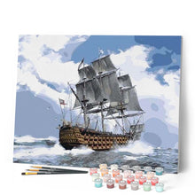 Cargar imagen en el visor de la galería, Pintar Por Números - La Navegación Oceánica - Figuredart - Barcos