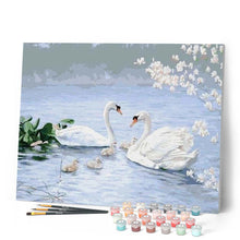 Cargar imagen en el visor de la galería, Pintar Por Números - Gansos - Figuredart - Animales