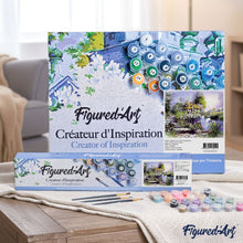 Cargar imagen en el visor de la galería, Pintar Por Números - La Casa Del Lago - Figuredart - Paisajes