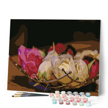Cargar imagen en el visor de la galería, Pintar Por Números - Rosa Intradía - Figuredart - Flores