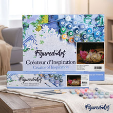 Cargar imagen en el visor de la galería, Pintar Por Números - Rosa Intradía - Figuredart - Flores