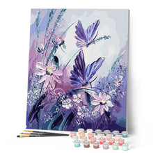 Cargar imagen en el visor de la galería, Pintar Por Números - Mariposas De Cristal - Figuredart - Animales Mariposas