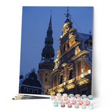 Cargar imagen en el visor de la galería, Pintar Por Números - Torre Pequeña - Figuredart - Ciudades