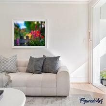 Cargar imagen en el visor de la galería, Pintar Por Números - Flor Por La Barandilla - Figuredart - Flores