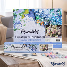 Cargar imagen en el visor de la galería, Pintar Por Números - Florero De Cristal 1 - Figuredart - Flores