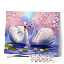 Cargar imagen en el visor de la galería, Pintar Por Números - Cisne Cereza - Figuredart - Animales