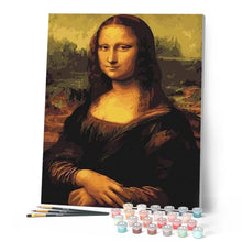 Cargar imagen en el visor de la galería, Pintar Por Números - Mona Lisa - Figuredart - Reproducción De Obras De Arte