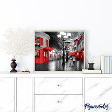 Cargar imagen en el visor de la galería, Pintar Por Números - Calle De Neón - Figuredart - Ciudades Romanticismo