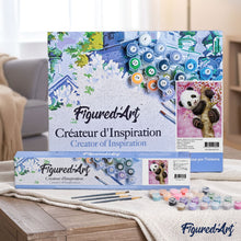 Cargar imagen en el visor de la galería, Pintar Por Números - Panda - Figuredart - Animales Pandas
