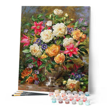 Cargar imagen en el visor de la galería, Pintar Por Números - Flores De Reina Isabel - Figuredart - Flores