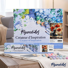 Cargar imagen en el visor de la galería, Pintar Por Números - Tres Cártamos - Figuredart - Flores