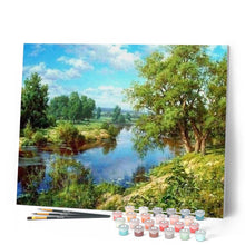 Cargar imagen en el visor de la galería, Pintar Por Números - Paisaje De Ribera - Figuredart - Paisajes