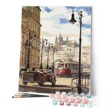 Cargar imagen en el visor de la galería, Pintar Por Números - Calle De Praga - Figuredart - Ciudades