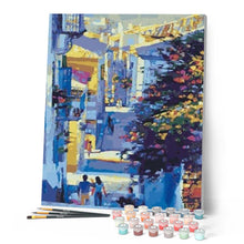 Cargar imagen en el visor de la galería, Pintar Por Números - Calles De La Ciudad - Figuredart - Ciudades