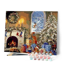 Cargar imagen en el visor de la galería, Pintar Por Números - Armario De Navidad - Figuredart - Navidad