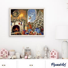 Cargar imagen en el visor de la galería, Pintar Por Números - Armario De Navidad - Figuredart - Navidad