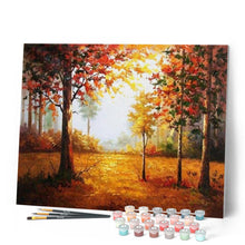 Cargar imagen en el visor de la galería, Pintar Por Números - Bosque En Otoño - Figuredart - Paisajes