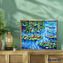 Cargar imagen en el visor de la galería, Pintar Por Números - Nenúfar - Figuredart - Paisajes