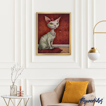 Cargar imagen en el visor de la galería, Pintar Por Números - Gatito Sin Pelo - Figuredart - Flores